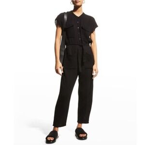 MONROW Cotton Gauze Cheesecloth Sold-Out Jumpsuit Sz S NWT $212!!